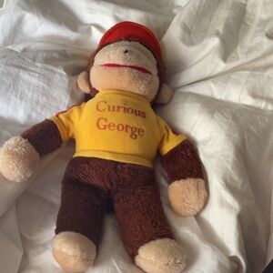 Curious George Plush Toy - Yellow and Brown